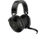 Auriculares gaming - Corsair HS65 Wireless Bluetooth, Micrófono Omnidireccional, Carbón
