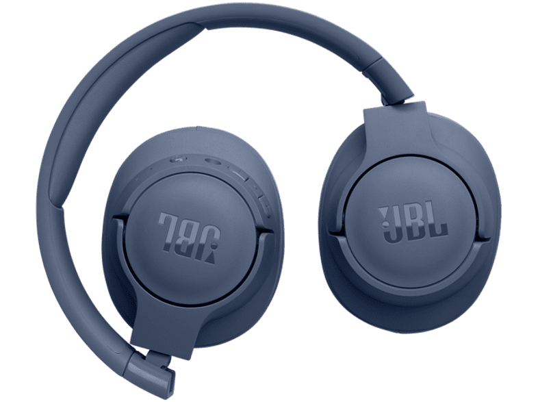 Auriculares inalámbricos - JBL Tune 720BT, Bluetooth 5.3, Autonomía 76 h, Plegables, Azul