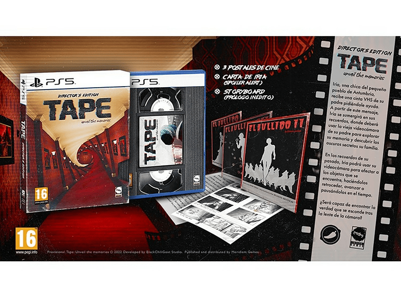 PS5 Tape: Unveil Memory Director's Edition