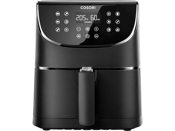 Freidora sin aceite - Cosori CP158 Chef Edition, Capacidad 5.5l, Potencia 1700 W, Temperatura máxima 205ºC, Negro