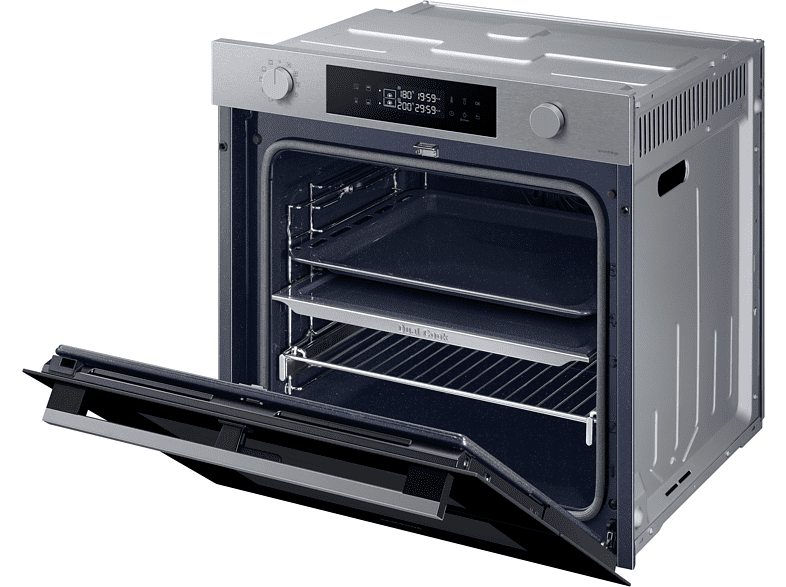Horno - Samsung NV7B4530ZAS/U3, 76 l, Encastrable, Pirolítico, Inox