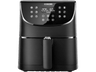 Freidora sin aceite - Cosori CP158 Smart Chef Edition, Capacidad 5.5l, Potencia 1700 W, Temperatura máxima 205ºC, Negro