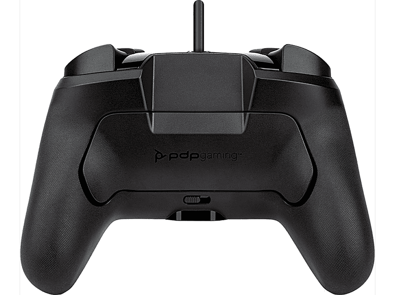 Mando - PDP Faceoff Deluxe, Para Nintendo Switch, Con cable, USB, Jack 3.5 mm, Blanco y Negro