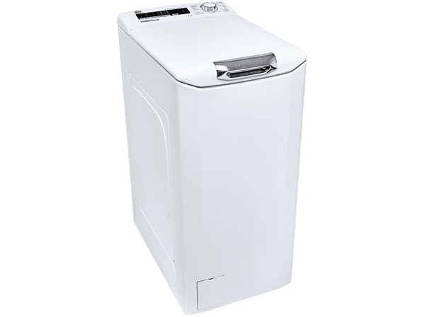 Lavadora carga superior - Hoover H-WASH 300 H3TM48TACE, 8kg, 1400rpm, 16 Programas, Blanco