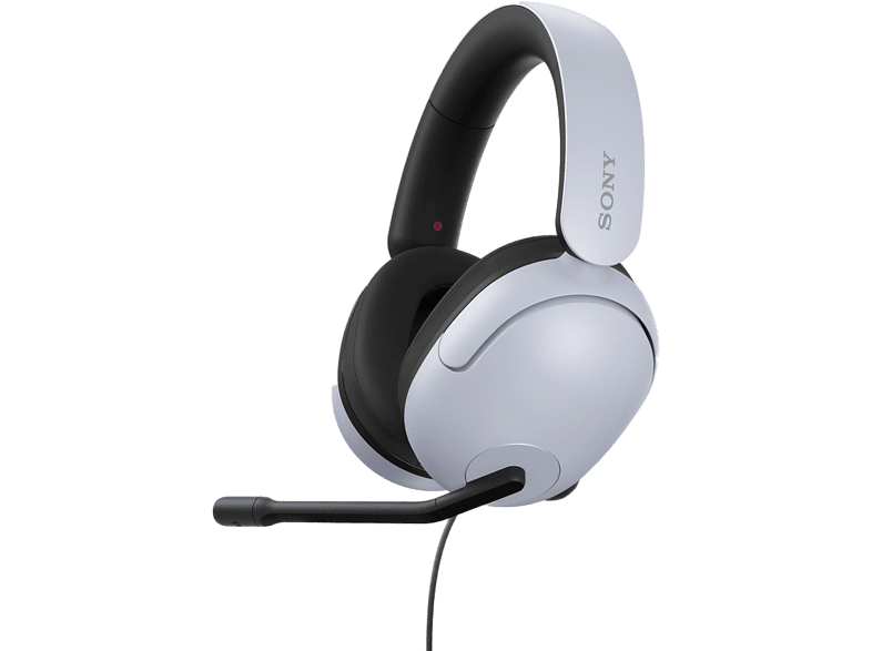 Auriculares gaming - Sony INZONE H3, Sonido espacial 360 para gaming, Micrófono boom de alta calidad, PC / PlayStation5 (PS5)