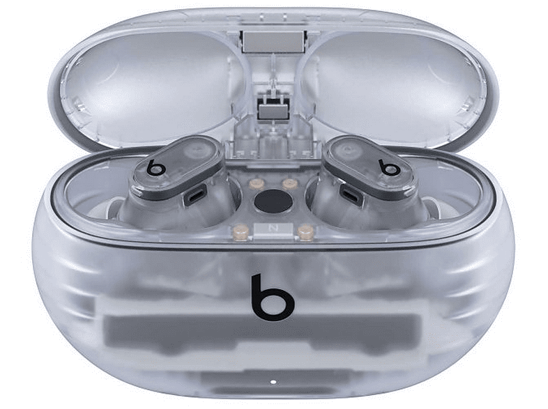 Apple Beats Studio Buds + (2023), Auriculares True Wireless, Cancelación de Ruido, Apple, Android, Transparente