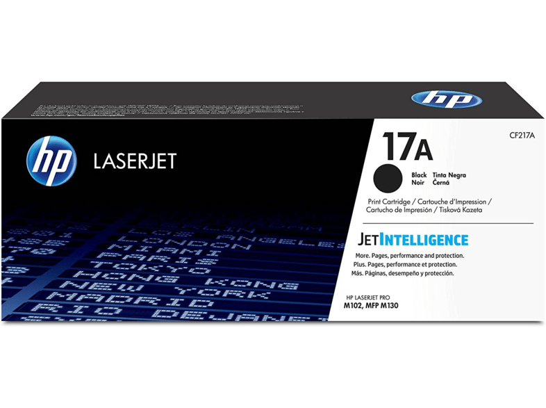 Tóner - HP 17A LaserJet, Negro, CF217A