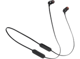 Auriculares inalámbricos - JBL TUNE 125BT, De botón, Bluetooth 5.0, JBL Pure Bass, Control volumen, Negro