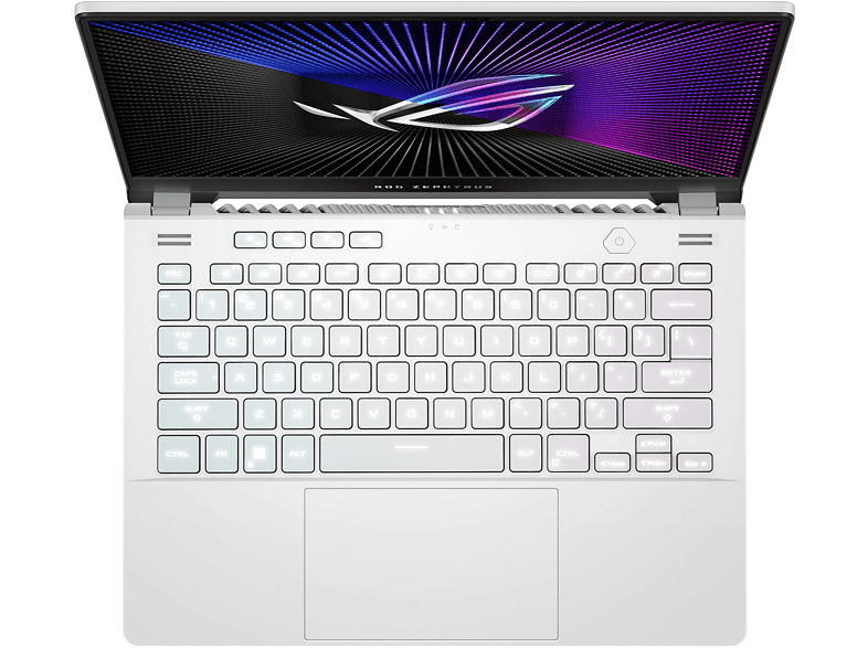 Portátil gaming - ASUS ROG Zephyrus G14 GA402RJ-L8159W, 14 WQXGA, AMD Ryzen™ 7 6800HS, 8GB RAM, 1TB SSD, Radeon™ 680M, Windows 11 Home