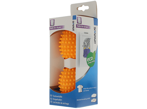 Accesorio secadora - Menz & Konecke 1140000015, Bolas de secado, 2 Uds, Amarillo