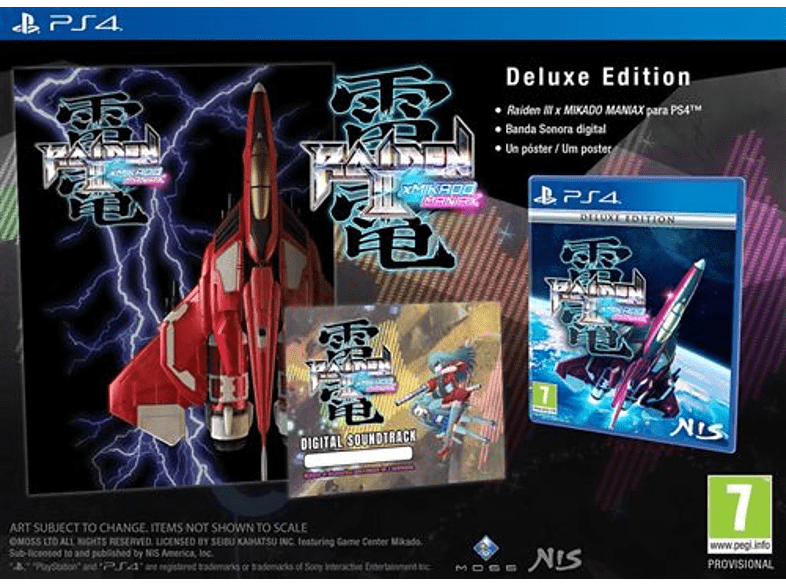 PS4 Raiden III x MIKADO MANIAX Deluxe Edition