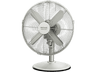 Ventilador de sobremesa - Cecotec EnergySilence 610 SteelDesk, 40 W, 3 velocidades, Oscilación, Altura ajustable, Steel