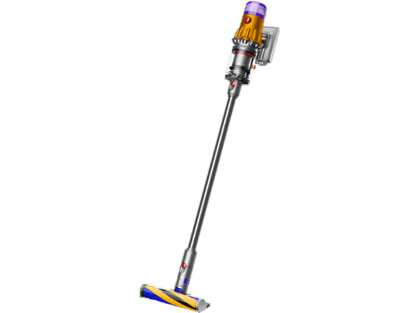 Aspirador escoba - Dyson V12 Detect Slim Absolute, Potencia 150 W, Peso 2.2 kg, 60 min, Pantalla LCD, Inteligente, Inalámbrico, Tecnología Láser