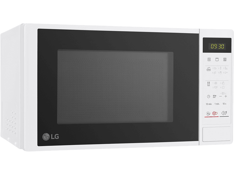 Microondas - LG MH6042DW, 700 W, Función Grill, 700 W, 20 l, Panel táctil, Blanco