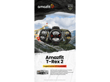 Smartwatch - Amazfit T-REX 2, 1.39 , Polímero/ Aleación, Protección `10 ATM, Hasta 24 días, BT 5.0, Negro