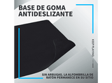 Alfombrilla gaming - Logitech G G240, Base antideslizante, Negro