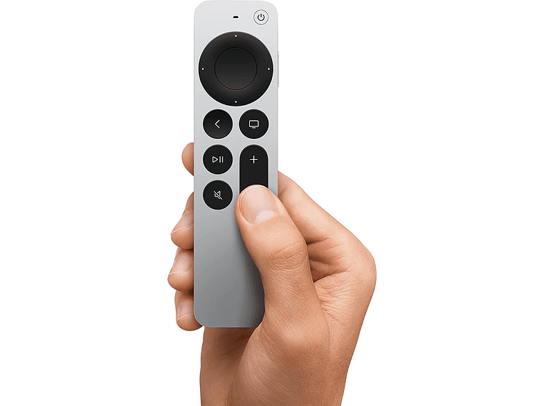 APPLE Mando Siri Remote (3.ª generación), Siri, Transmisor infrarrojos, Conector USB‑C de carga, Plata
