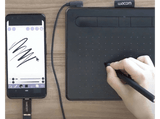 Tableta gráfica - Wacom Intuos S, Pen, Bluetooth 4.2, Negro