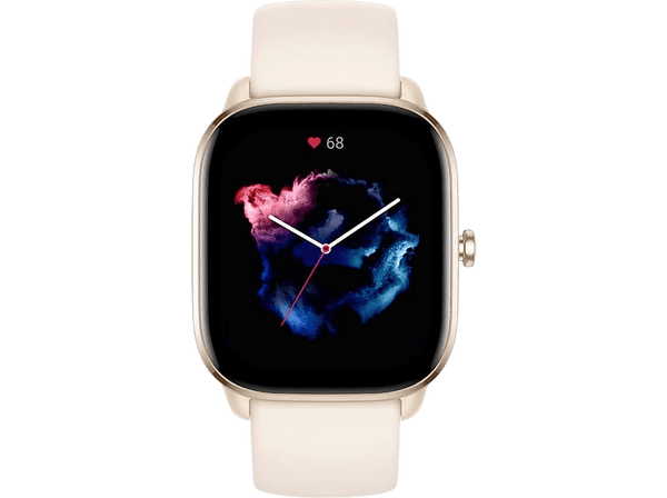 Smartwatch - Amazfit GTS 4 Mini, 1.65" FHD AMOLED, 135 - 190 mm, 5 ATM, Bluetooth 5.2, 15 días, Moonlight White