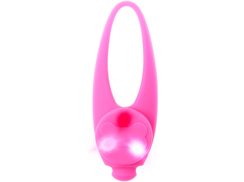 Collar luz LED - Flamingo Day & Night Blinkis, Para mascotas, Silicona, 1 unidad, Color surtido