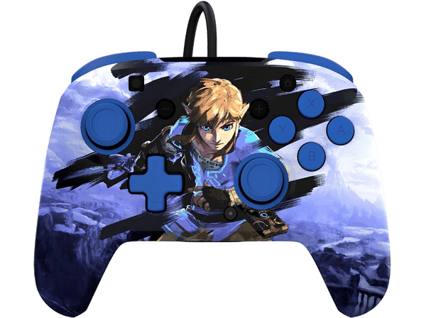 Mando - PDP Rematch Wired Zelda Warrior Link, Nintendo Switch, Con Cable, USB, Link