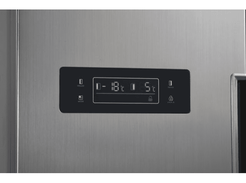 Frigorífico americano - Candy CHSBSO 6174XWD, 529l, Total No Frost, Motor Inverter, 177cm, Dispensador agua, Inox