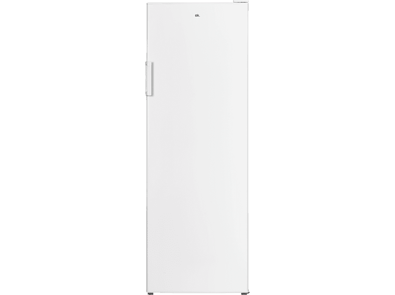 Frigorífico una puerta - OK OFR 511 F W, Compresión, 171.5 cm, 331 Litros, Pies ajustables, Blanco