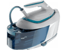 Centro de planchado - Philips PSG6022/20, 2400 W, Depósito de 1,8 L, 6.5 bares, SteamGlide Plus, Blanco/Azul