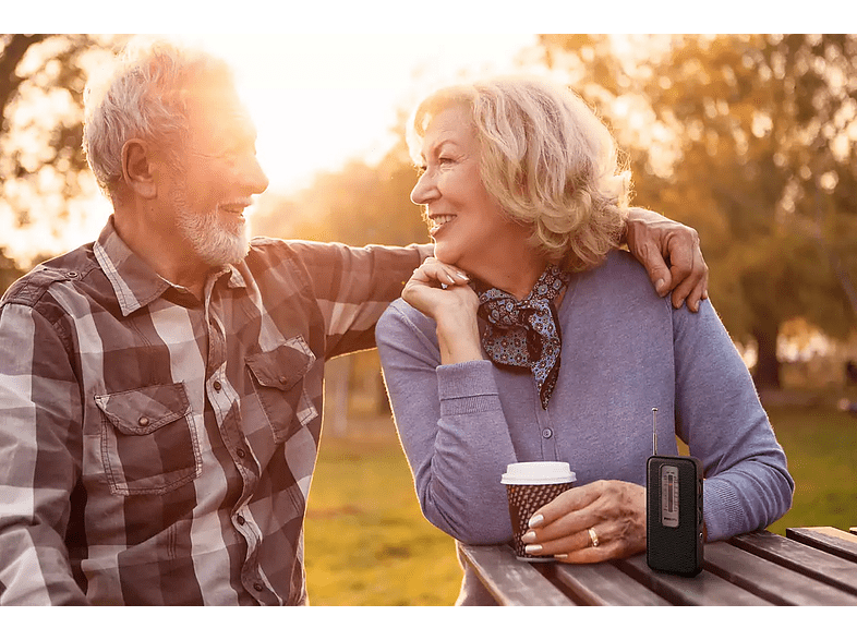 Radio portátil - Philips TAR1506/00, FM/OM, Sintonización analógica, Negro