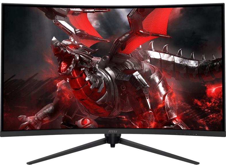 Monitor - MSI Optix G321CQP, 31.5 , WQHD, 1 ms, 165Hz, Curvo, Blue Light PRO, Negro