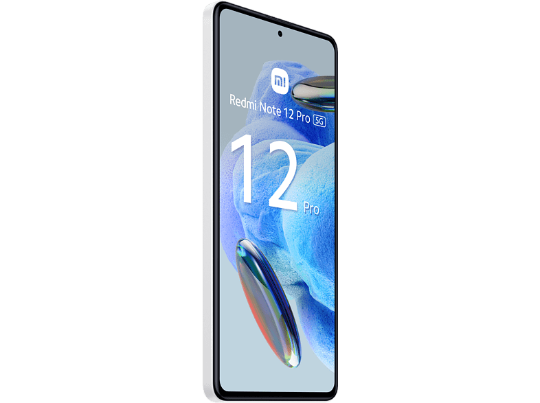 Móvil - Xiaomi Redmi Note 12 Pro 5G, Blanco, 128 GB, 8 GB RAM, 6.67 AMOLED FHD+ 120Hz, MediaTek Dimensity 1080 2,6 Ghz, 5000 mAh, Android