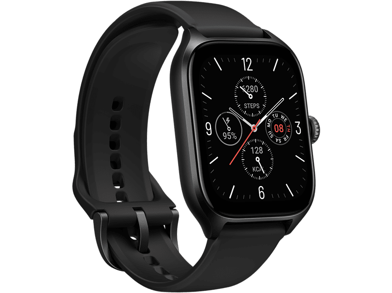 Smartwatch - Amazfit GTS 4, AMOLED 1.75, 20 mm, Carcasa de Aleación de aluminio, Infinite Black
