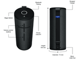 Altavoz inalámbrico - Ultimate Ears Boom 3 Night Black, Bluetooth, 90 dB, IP67, Negro