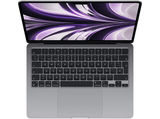 Apple MacBook Air (2022), 13,6 Retina, Chip M2 de Apple, GPU 8 Núcleos, 8 GB, 256 GB SSD, macOS, Teclado Magic Keyboard Touch ID, Gris Espacial