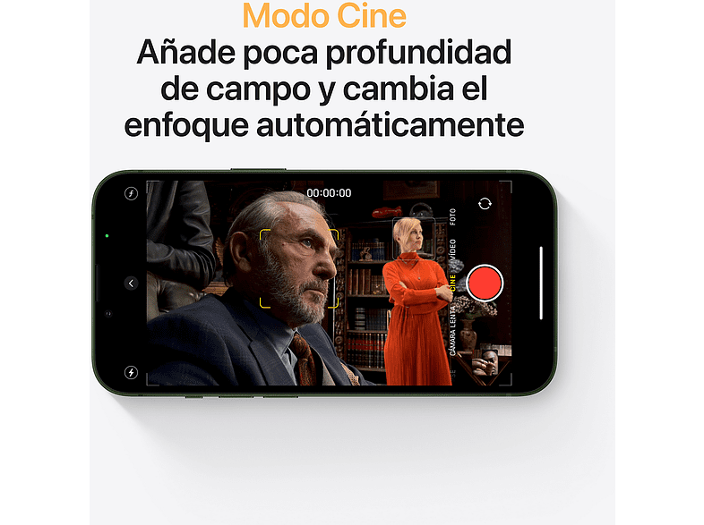 Apple iPhone 13, Verde, 128 GB, 5G, 6.1 OLED Super Retina XDR, Chip A15 Bionic, iOS