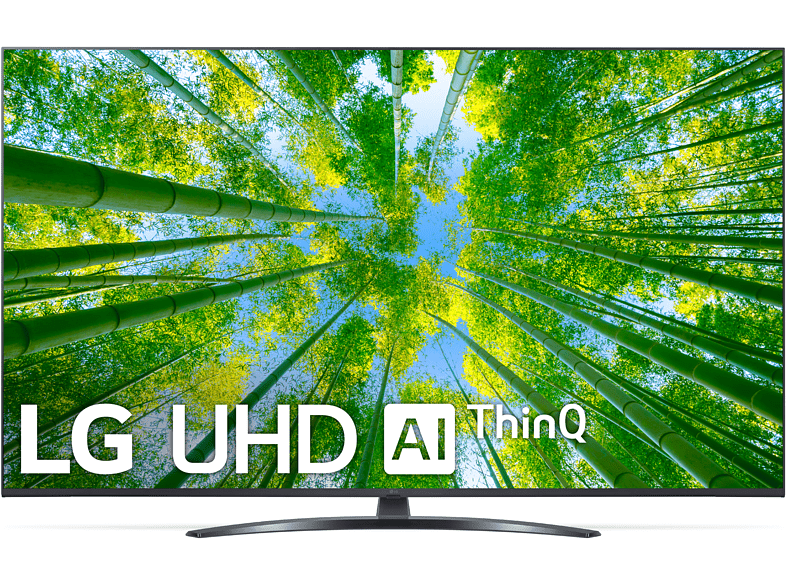 TV LED 55 - LG 55UQ81006LB, UHD 4K, Inteligente a5 Gen5 AI Processor 4K, Smart TV, DVB-T2, Negro