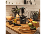 Batidora de vaso - Cecotec Power Black Titanium 1800 Advance, 1800 W, 1.8 l, 22000 rpm, Jarra de vidrio, Negro