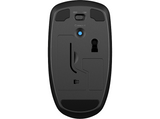 Ratón inalámbrico - HP X200, USB, DPI ajustable, Sensor óptico, Negro
