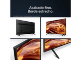TV LED 75 - Sony BRAVIA 75X75WL, 4K HDR, Smart TV (Google TV), Google Assistant, Alexa, Siri, Bluetooth, Chromecast, Eco, Bravia Core, Marco Fino