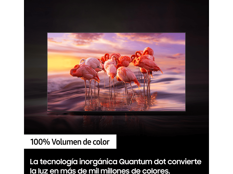 TV QLED 65 - Samsung QE65Q70BATXXC, QLED 4K, Procesador QLED 4K, Smart TV, Negro