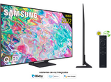 TV QLED 55 - Samsung QE55Q70BATXXC, QLED 4K, Procesador QLED 4K, Smart TV, Negro
