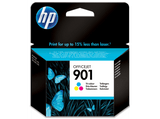 Cartucho de tinta - HP 901, Tricolor, CC656AE