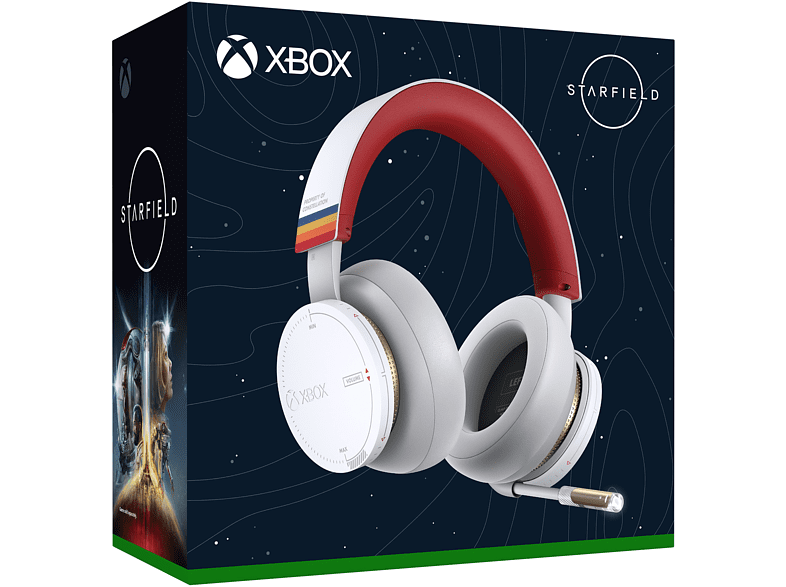 Auriculares gaming - Microsoft Starfield Limited Edition, Bluetooth, Para Xbox, 14 horas de autonomía