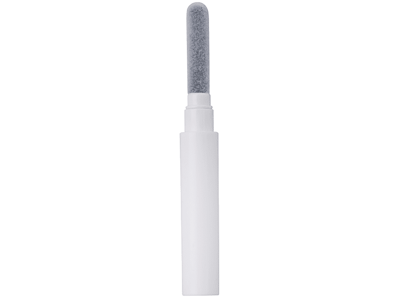 Limpiador de auriculares - NK 3 EN 1, Para auriculares y el estuche de carga, Cepillo y pluma de algodón, Blanco