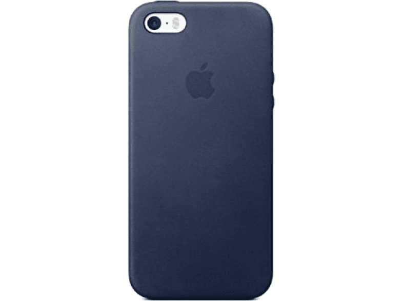 Funda - Apple MMHG2ZM/A, para iPhone SE, Piel, Azul medianoche