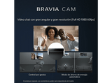 TV LED 55 - Sony BRAVIA 55X85L, Full Array LED, 4K HDR 120, Google TV, HDMI 2.1, Alexa, Siri, Bluetooth, Eco, BRAVIA Core, Diseño Estilizado
