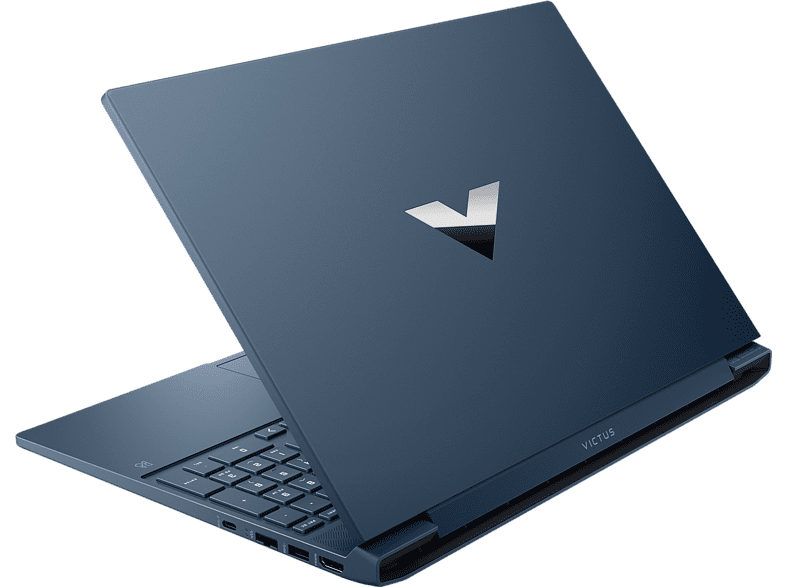 Portátil gaming - HP Victus 15-FA0001NS, 15.6, Full HD, Intel® Core™ i5-12500H, 16GB RAM, 512 SSD, GTX 1650, Sin sistema operativo, Azul