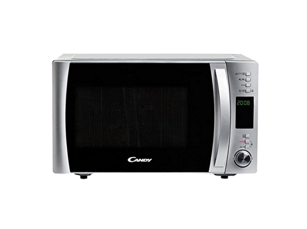 Microondas - Candy COOKinAPP CMXG 30DS, Grill, 900W, 5 niveles, Descongelación, 30l, Plato giratorio 31.5cm, Inox