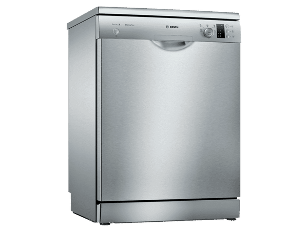Lavavajillas - Bosch SMS25AI05E, Independiente, 12 cubiertos, 5 programas, 60 cm, Inox