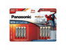 Pilas AAA - Panasonic Spider-Man, Alcalina, 10+6 unidades